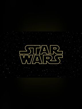 Custom Fridge Magnet Star Wars Yellow Outline Logo